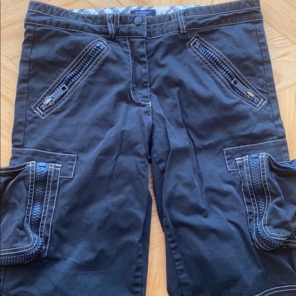 BURBERRY London PANTS Sz S/6 US-42EU Made in Italy - Picture 2 of 13